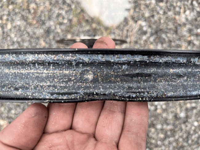 リム打ちパンク